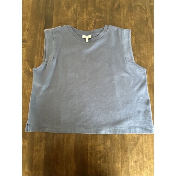Haven Tops - Haven Well Within Top Womens Tank Blue Minamalist Boho Lagenlook Sustainable